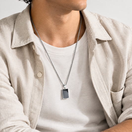 Mens Stainless Steel Necklace